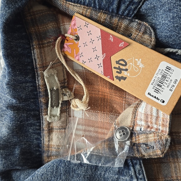 Gimnicks Shirt Dress Boho Cotton - Picture 5 of 13